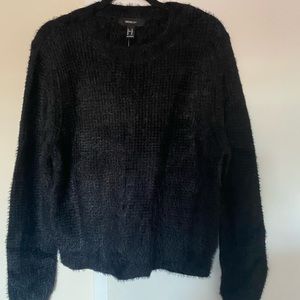 🥳HP🥳 Forever 21 Plush Black Sweater